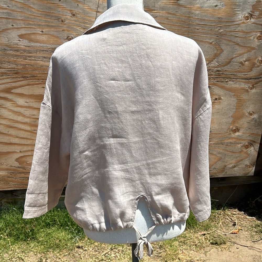 WoolOvers Linen Lightweight Jacket - Picture 3 of 11